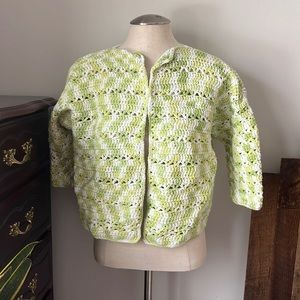 Handmade knit cardigan